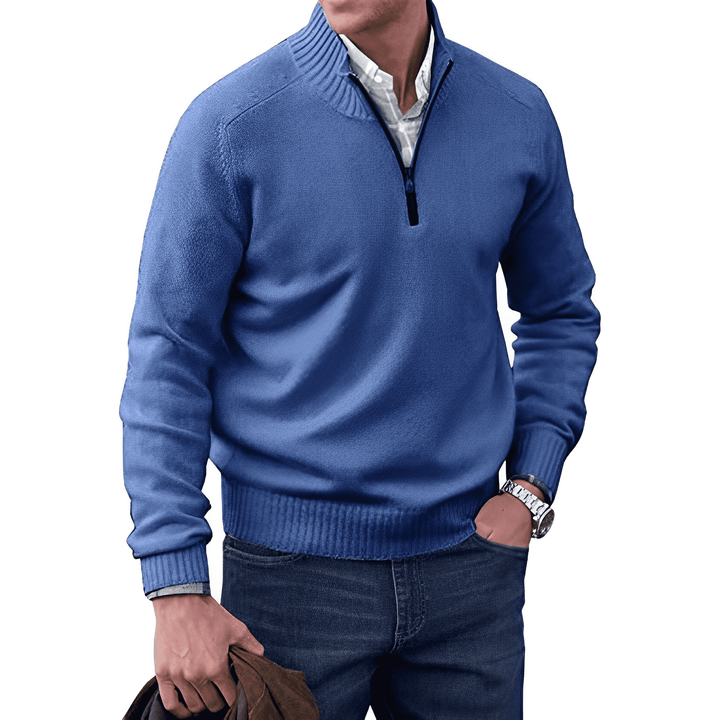 Men’s Lightweight Breathable Quarter-Zip Pullover