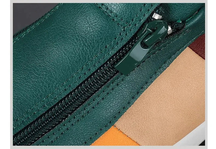 Men’s Casual Slip-On Sneakers with Zipper