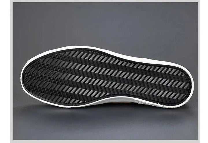 Men’s Casual Slip-On Sneakers with Zipper