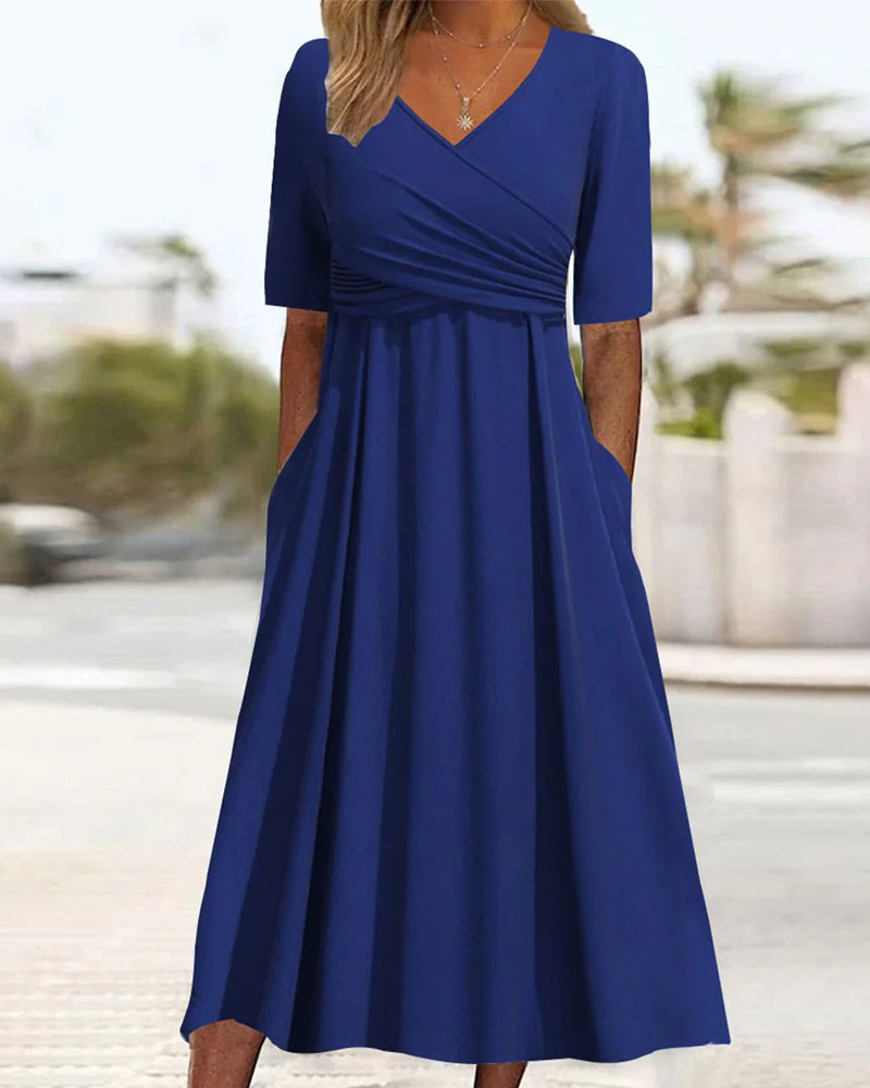 Yara - Elegant Tummy Covering Dress