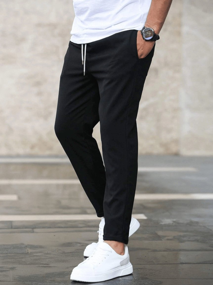 Men’s Stretch Tailored Drawstring Pants
