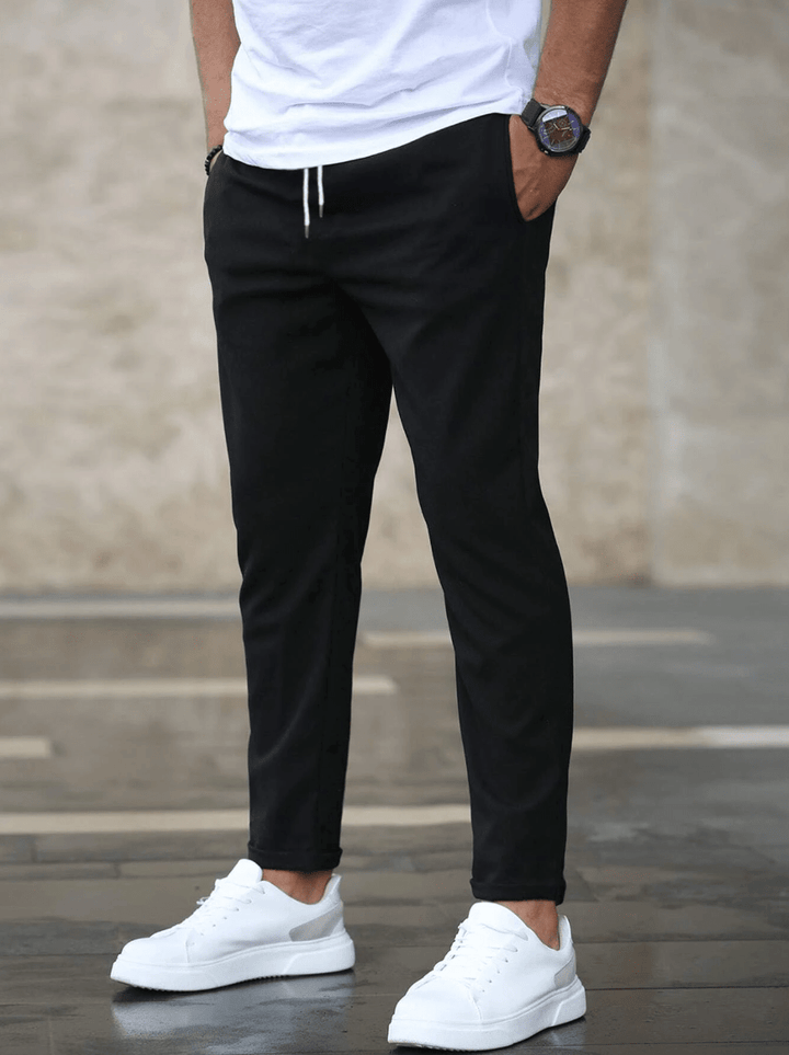 Men’s Stretch Tailored Drawstring Pants