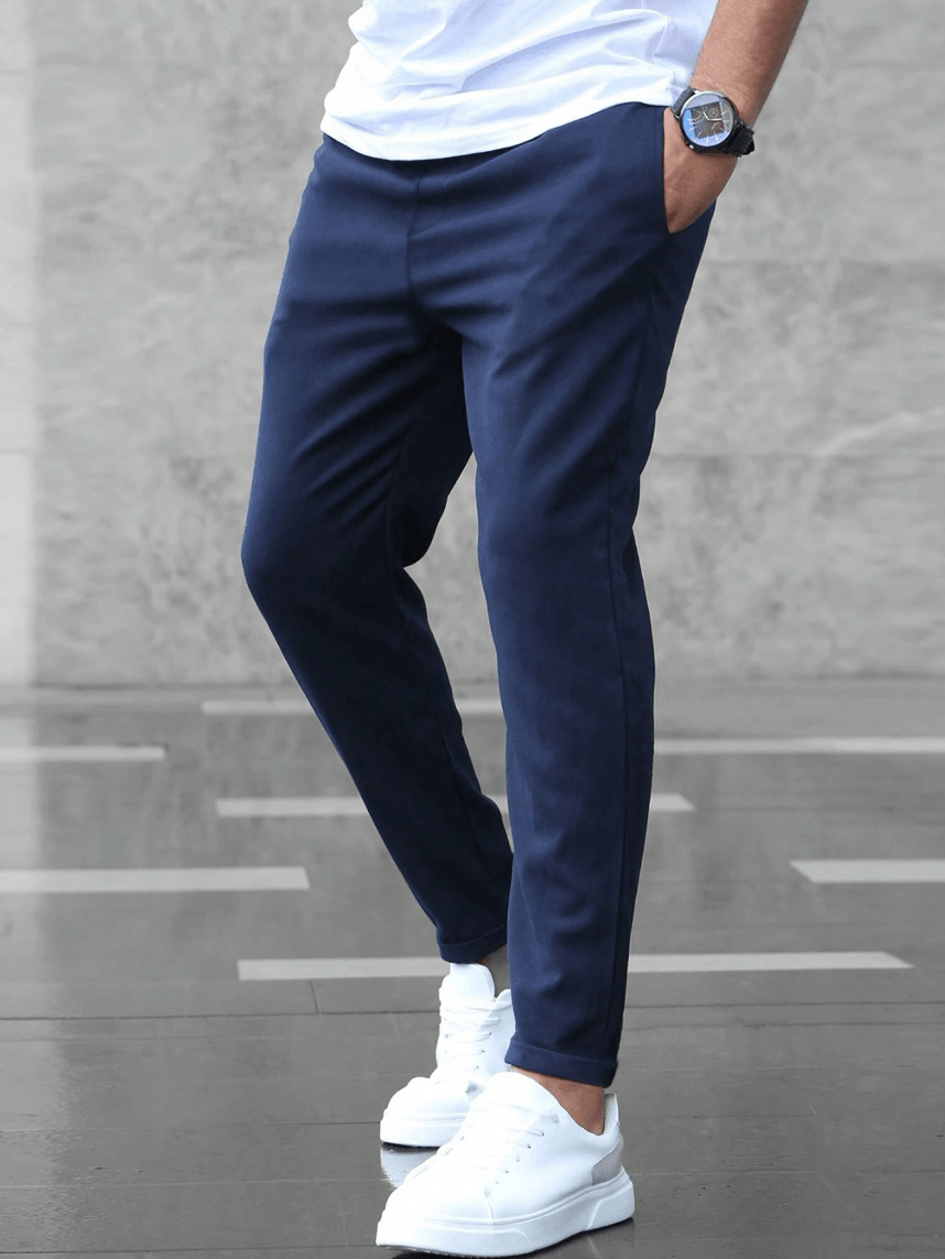 Men’s Stretch Tailored Drawstring Pants