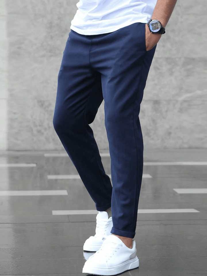 Men’s Stretch Tailored Drawstring Pants